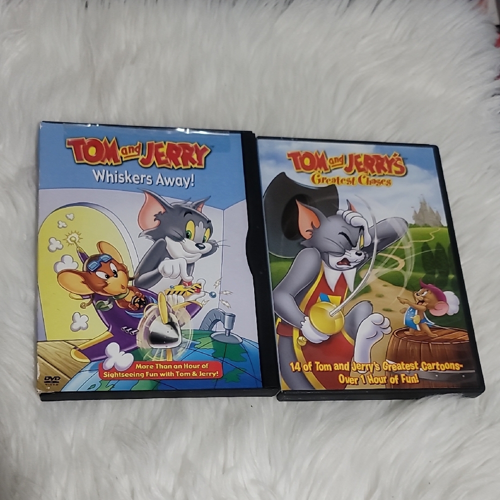 Warner Bros. Tom and Jerry DVD Set - Blue and Black